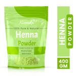 KIZENKA Organic & Herbal Henna Leaf Powder For Hair Colour- (400g)