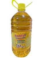 REDDISH Dishwash with Lemon for oil & washes off Kitchen Cleaner Dish Cleaning Gel 5L (lemon)