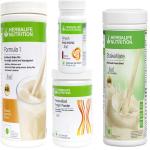 HERBALIFE NUTRITION Formula 1 Shake Banana Caramel + Protein 200 Gram + Afresh Elaichi + Shake Mate