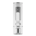 Sellzy Wall Mount Liquid Soap Dispenser 400 ml (White, 1 Piece)