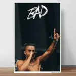 RAINFIRE CREATION XXX Tentacion Poster for Home Office and Student Room Wall Decor | 12x18 Multcolor RFCP-303 Paper Print (18 inch X 12 inch, Rolled)