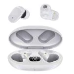 pTron Basspods P11 TWS Earbuds with 24Hrs Playback, 10mm Driver, Movie Mode, HD Stereo Calls (White)