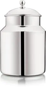 Mukti Steel Silver Steel Utility Container, 2250 ml