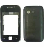 Imbi Black Aluminum Back Panel For Samsung Galaxy Y S5360