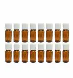Harsh Pet Brown Plastic Fliptop Cap Bottle Set - 30 ml (Set of 8)