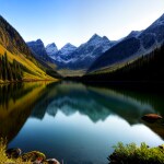 Love Creation 12x18 Size poster print for creative wall art- tranquil-garden-bliss-10002(Non Sticker)