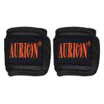Aurion by 10club Pack of 2 Wrist Compression Strap and Wrist Brace Sport Wrist Support for Fitness, Weightlifting, Tendonitis, Carpal Tunnel Arthritis, Wrist Pain Relief |Unisex - Black