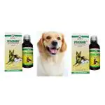 Ayurvet Vitacharm Skin and Coat Conditioner for Pets Animals with Multi Color (Combo Pack of 2 ) Quantity - 100 ML