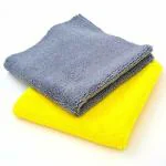 KitchenFest 2 Pcs Super Absorbent Extra Thick Multipurpose Microfiber Cloth (40 X 40 Cm -340 GSM)