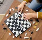 LEGO Harry Potter Hogwarts Wizard’s Chess, Building Kit, 876 Pieces, Multicolour, 10Y+