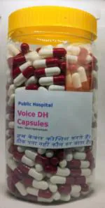 Vinny Herbal Voice VH Herbal Supplement Capsules 600 Caps Jar