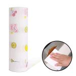 ZURU BUNCH Non-Woven Reusable and Washable Kitchen Printed Tissue Roll, Cleaning Cloths Disposable Cleaning Cloth Tissue for Kitchen with Printed Design, Absorbent, Dry Quickly (1 Roll 50 Sheets)