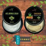 Abyalife combo of Natural Anti wrinkle and Sunscreen protection cream SPF 40(100GM)(Pack of 2)