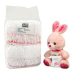 UNIJOY Ultra Soft Baby Diapers XL 12 - 17 Kg Babies | Pure Protection Disposable Baby Diapers, Hypoallergenic and Unscented Protection | Super Pack - 50 Diapers