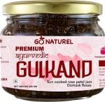 Go Naturel Premium Gulkand | Rose Petal jam | Rock Sugar | Glass Jar | 40 Gram