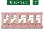 Trinetra Black Salt 1250 g (250g X 5 Pack) Kala Namak
