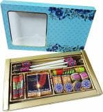 Fabbites Cracker Shape Firki Jamin Chakkr, Sutli Bomb, Rocket, Mini Fataka Bomb, Jumbo Bomb Chocolate Gift Box Vegetarian Handmade 270 g