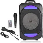 Tronica Black Vibra 20 W 6.5 Channel Wireless Bluetooth Party Speaker