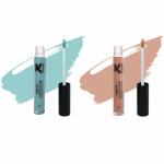 KINDED Green Spot and Nude It Creamy Matte Waterproof Contour Liquid Concealer, 6 ml - Pack of 2