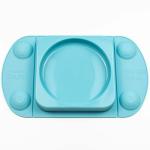 EasyTots MiniMax Mat Silicone Baby Weaning Suction Plate - Teal