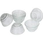 Aone Glass and Crockery Store glass bowl set of 6 120ml Glass Cereal Bowl (Clear, Pack of 6)