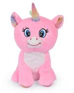 Glance Kids Sitting Unicorn Soft Toy Pink - Height 32 cm