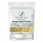 Natural Hill Organic Pure Natural Aam Guthli Powder - Mango Seed Powder200Gram | Help get rid of dandruff. healthy Hair And Skin | preservatives Free ( Zipper Pack With Safety Seal ) With 100g Multani Mitti Powder