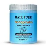 Hair Pure Nanoplastia Hair SPA Mask | Deep Nourishment & Smoothing Treatment with Macadamia Oil | Professional-Grade Hydration, Frizz Control, and Hair Repair for All Hair Types | Restores Shine and Softness for Silky, Healthy Hair, 900ml
