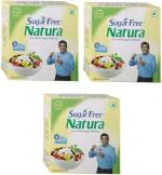 Sugar Free Natura Sachet Sweetener, 100 Sachets (Pack Of 3)