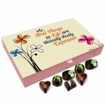 Chocholik Gift Box - The Best Things in Life are Expensive Chocolate Box - 12pc