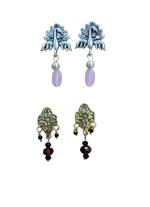 Mayilirahu Handicrafts Handmade Stylish Attractive Earrings Pack of 4