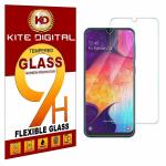 Kite Digital Samsung A40 Premium Tempered Glass Screen Protector Slim 9H Hard 2.5D (Pack of 2)