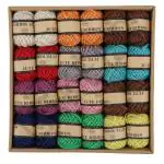 Lakeer Jute Thread for Art & Craft Making (Multicolor) 10 Meter Each Roll Set of 24 Rolls (8 Colours X 3 Pcs Each)