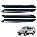 Kozdiko Double Chrome Bumper Protector for Tata Safari Dicor (Pack of 4)