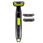 Syska BGT300 Body Groomer 45 min Runtime 3 Length Settings (Black, Green)