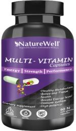 Naturewell Ultra Multivitamin, Multiminerals, Antioxidants, 60 Tablets
