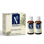 NutriGlow Rosemary Essential Oil for Hair Growth & Thickening, 100% Pure, Natural Rosemary, 30ml Each (Pack of 2)