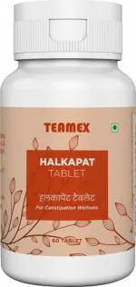 TEAMEX Halkapat Tablets, 60 Tablets / Quickly Ease in Bloating, Gas and Acid Reflux