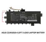 SOLUTIONS-365 LAPTOP BATTERY FOR ASUS C21N1818-4 LEFT 3 LOCK B21N1818 ASUS VIVOBOOK SERIES