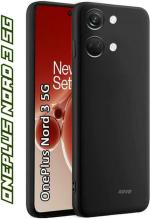 XOVO Back Cover for OnePlus Nord 3 5G (Black, Dual Protection, Silicon, Pack of 1)