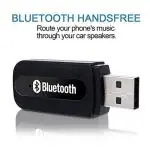 USB Bluetooth Dongle Car Bluetooth 4.0 USB Music Audio Receiver Wireless Bluetooth Audio Music Adapter Car Wireless Hands-Free Dongle Kit for Speaker, USB Bluetooth Audio Receiver