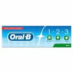 Oral-B With Active Fluoride Tooth Paste Mint 1.2.3 | 75ml