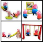 EDPLAY Peppa Pig Playground Set Toy for Kids, Age 3-5, Multicolor