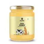 Auric Bilona Cow Ghee 1L | 100% Pure and Natural Desi Ghee | Traditional Curd-Churned 1 L Glass Bottle
