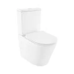 JAQUAR VIGNETTE Range One Piece Rimless Floor Mounted Western Comodes (White) | 380x610x805mm, Exposed Flush Tank, Western Toilet/Water Closet For Bathroom | VGS-WHT-81753S250UFSMZ