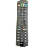 NIJ Voice Function Remote Control for Jio Fiber Set-Top Box (Black)