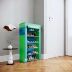Fabura Shoe Rack In 6 Shelf With Cover