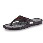 ekin Acupressure and Magnetic Slippers for Foot Massage For Men and Women Black (Size-7)