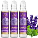 Noorson Lavender Attar Perfume for Unisex - Pure, Natural Long Lasting Etra, Ittar Herbal Attar 8 ML PACK OF 3