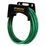 Sharpex Garden Black Steel Wall Mounted Hose Hanger For Watering, Black